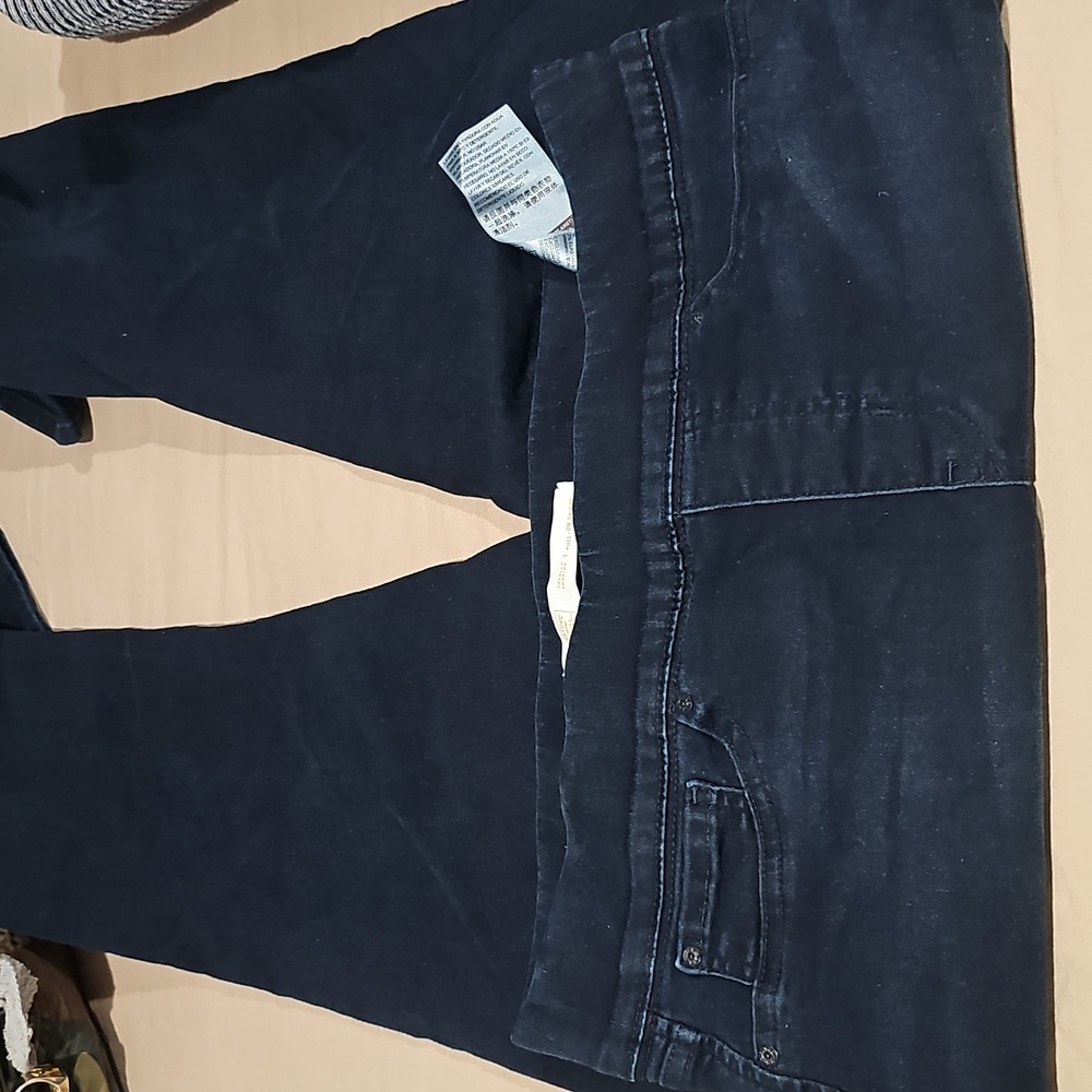 Signature by Levi Strauss Women's Deep Blue Straight Leg Jeans - Picture 7 of 10